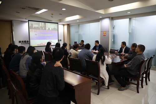 防患于未“燃”，陜煤建設(shè)路橋分公司開(kāi)展冬季消防培訓(xùn)演練活動(dòng)