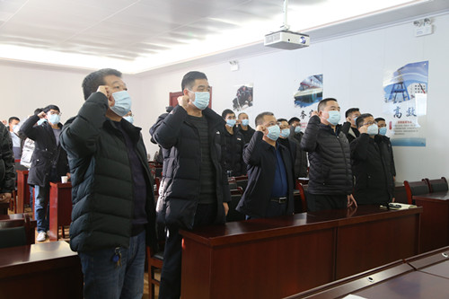 陜煤建設(shè)機電安裝公司組織開展安全警示教育活動