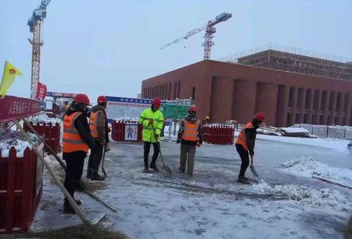 陜煤建設銅煤公司第十六項目部欲“雪”奮戰(zhàn)保生產(chǎn)  攻堅克難促發(fā)展