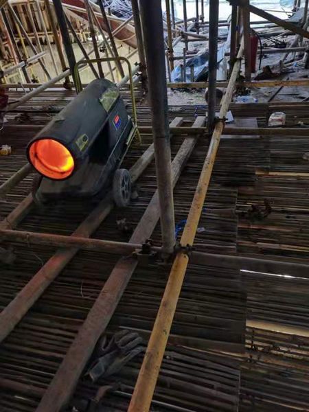 陜煤建設天工公司中儲糧項目冬季措施抓得緊工程施工走得穩(wěn)