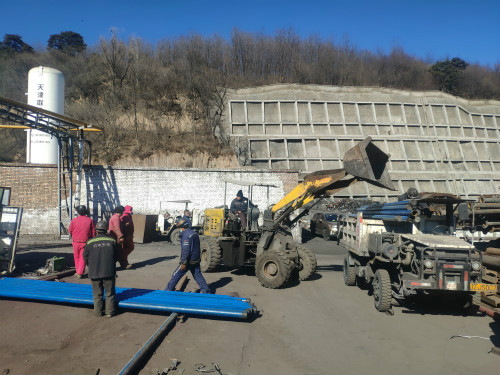 陜煤建設(shè)機(jī)電安裝公司建莊項目部防疫施工兩促進(jìn)