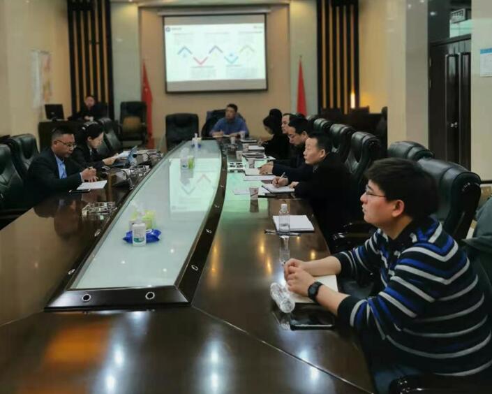 北京久其軟件股份有限公司到建設(shè)集團調(diào)研交流