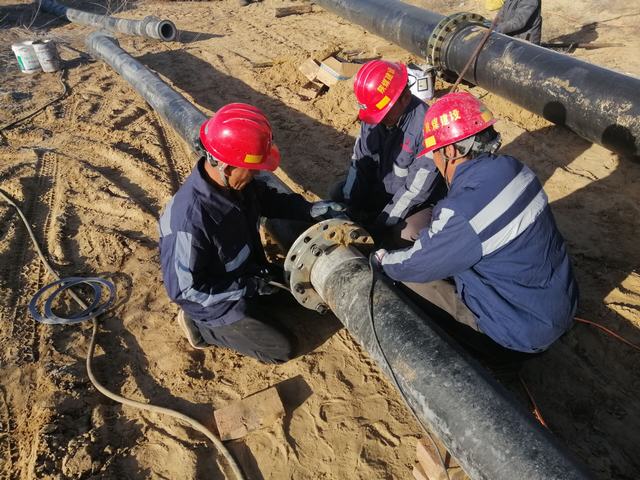 陜煤建設(shè)洗選煤運(yùn)營公司第一項(xiàng)目部：曹家灘礦井地面外排水系統(tǒng)管路改造工程順利開工