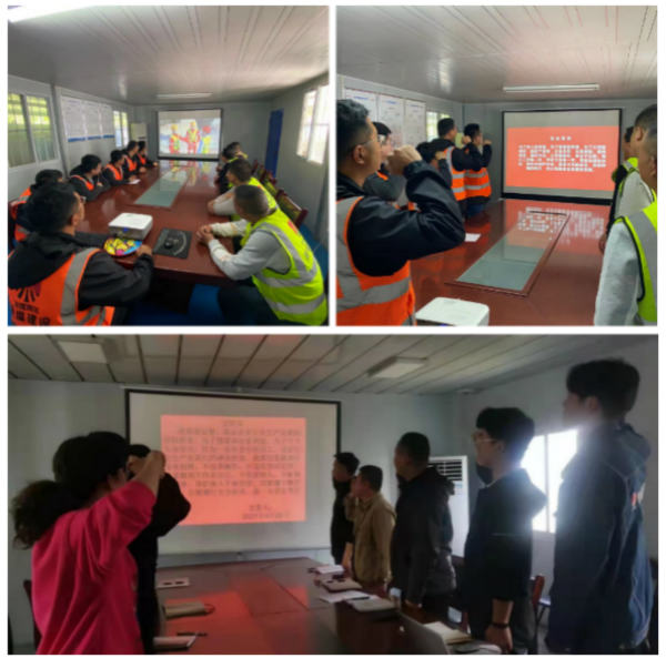 陜煤建設(shè)漢中分公司各項(xiàng)目部積極開(kāi)展事故警示教育活動(dòng)