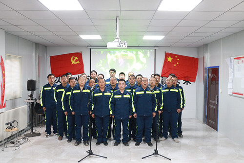 陜煤建設(shè)機電安裝公司迎“五一”職工文化活動進一線