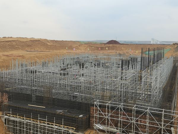 陜煤建設(shè)天工公司土建十七項目部順利完成模板支撐超危大工程