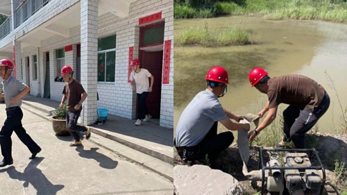 陜煤建設(shè)路橋分公司彬長項(xiàng)目部開展防汛防洪應(yīng)急搶險演練