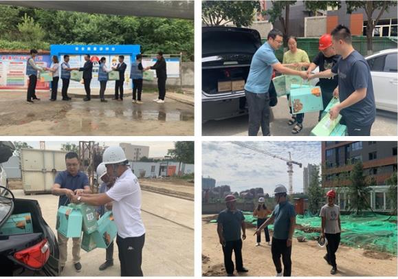陜煤建設綠宇公司：炎炎夏日送清涼 生產安全入人心