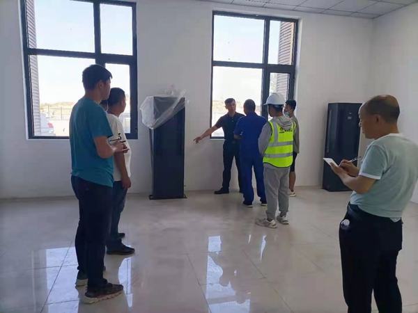 陜煤建設銅煤公司第八項目部孟家灣機輛中心12項單體工程順利通過竣工驗收