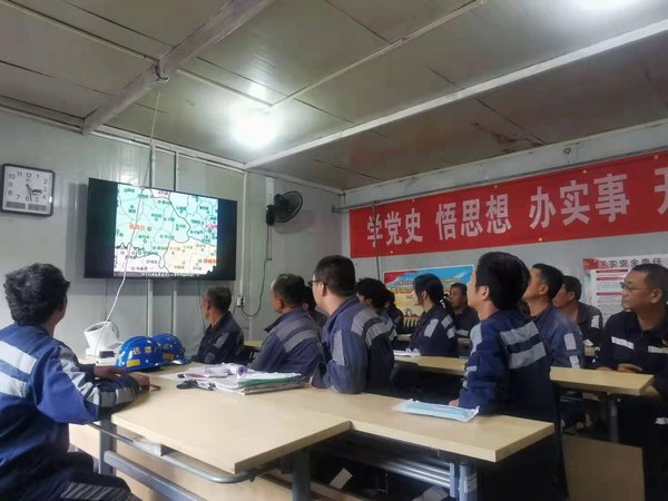 陜煤建設(shè)洗選煤運營公司紅柳林洗煤廠項目部：拉響預(yù)警雷達(dá) 開啟安全模式