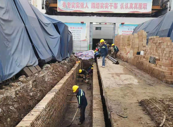 陜煤建設機電安裝公司：節(jié)日不打烊，奮戰(zhàn)工地上