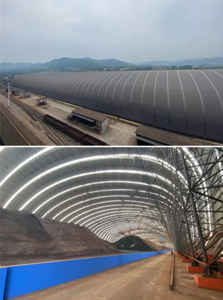 陜煤建設漢中分公司承建的漢鋼一次料場環(huán)保治理項目順利通過驗收