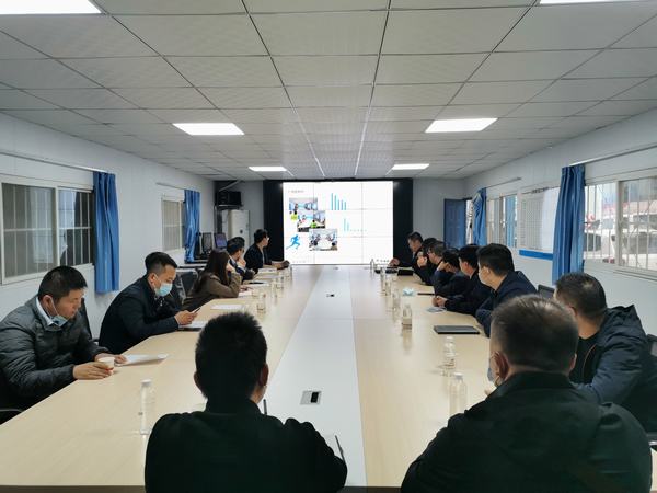 楊讓順帶領綠城頤合地產蒞臨韓城分公司開展項目管理考察交流