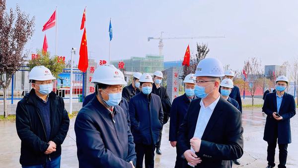 陜西省人大常委會黨組副書記、副主任姜鋒一行蒞臨黃河國際汽車博覽園項目調(diào)研指導(dǎo)