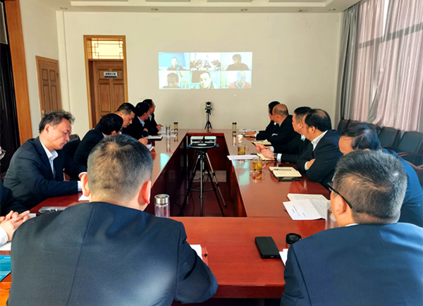 陜煤建設(shè)礦建三公司視頻會議系統(tǒng)正式啟用