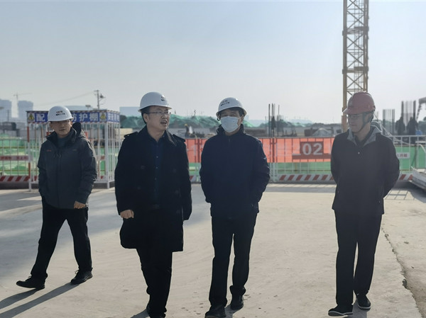 中電科集團(tuán)副董事長(zhǎng)丁賢程蒞臨陜煤建設(shè)澄合分公司北斗星基建設(shè)項(xiàng)目檢查指導(dǎo)