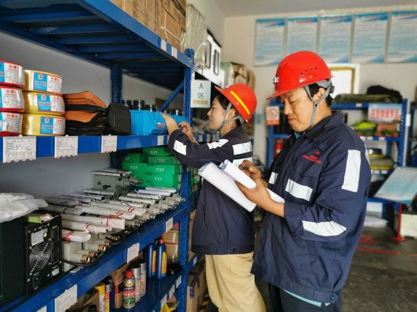 陜煤建設(shè)洗選煤運營公司澄合山陽運營項目部：物資儲備把緊關(guān)，安全生產(chǎn)有保障
