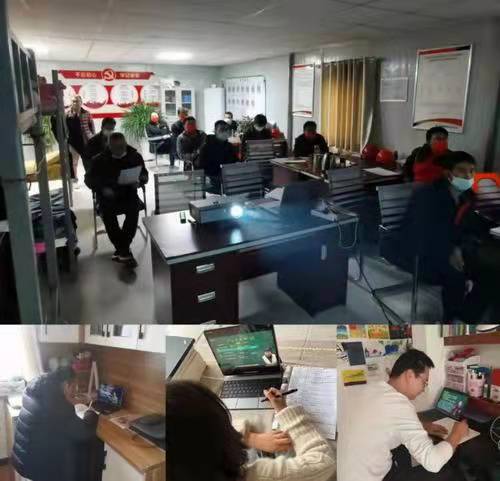 陜煤建設(shè)西北分公司：停工不停學(xué)，冬歇季充電忙