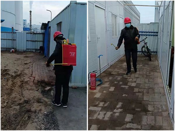 陜煤建設(shè)天工公司土建二部：疫情防控不松懈，安全生產(chǎn)不打烊