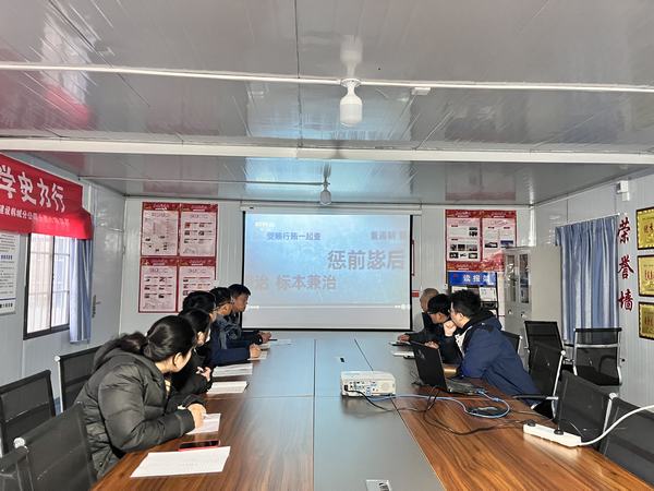 陜煤建設韓城分公司土建六項目部：監(jiān)督提醒常相伴 清風廉韻沁人心