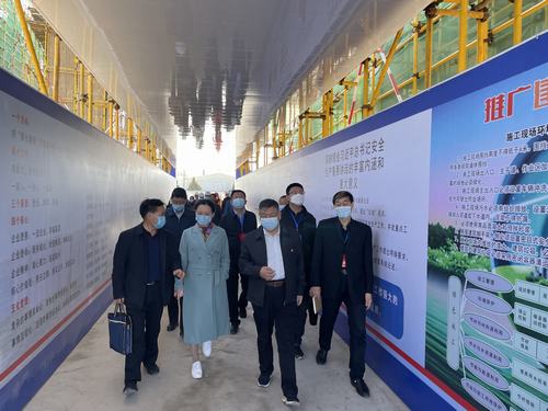 張掖市人大深入張掖項目部檢查指導(dǎo)安全生產(chǎn)工作