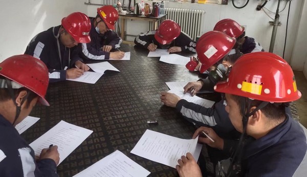 陜煤建設(shè)洗選煤運營公司神渭蒲城運營項目部：花開春意濃 奮進四月天