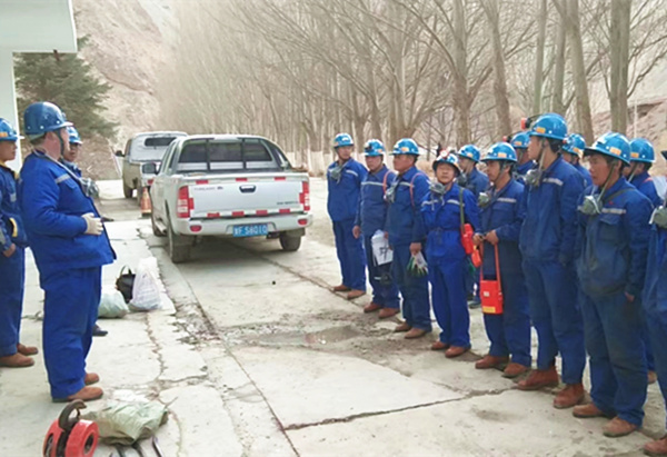 陜煤建設(shè)礦建三公司：人間最美四月天，不負春光與時行