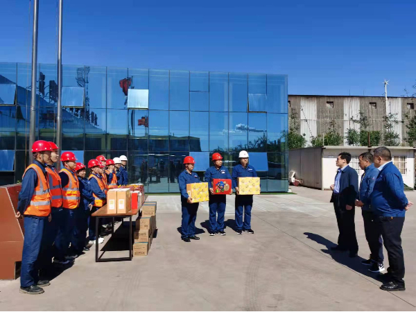 司正林深入漢中分公司慰問(wèn)節(jié)日期間堅(jiān)守一線員工