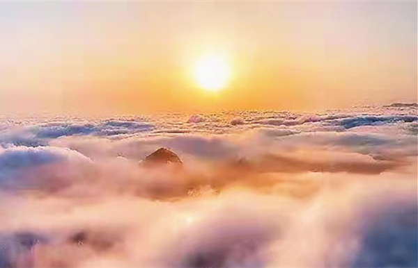 華山的美，從早到晚