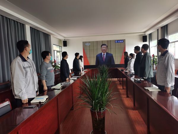 陜煤建設(shè)天工公司：慶祝青年團(tuán)成立100周年，看直播  銘初心