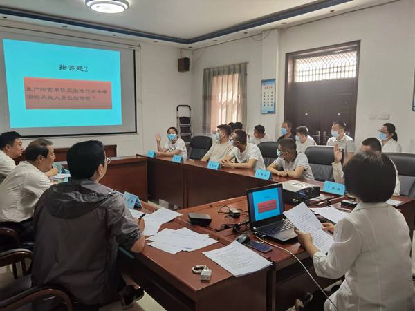 陜煤建設(shè)設(shè)備租賃中心舉辦安全生產(chǎn)普法知識(shí)競(jìng)賽