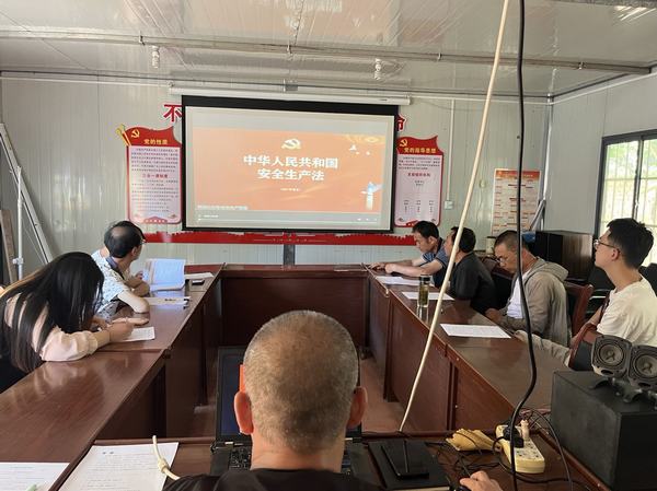 陜煤建設渭南分公司第五項目部兩項舉措強化安全管理，加強安全生產(chǎn)再升級