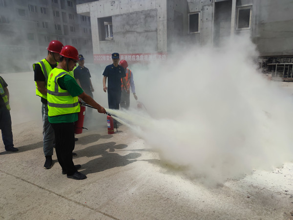 陜煤建設(shè)咸陽分公司第一項目部：筑牢消防理念，防患于未“燃”