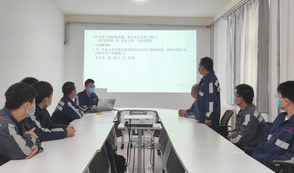 陜煤建設洗選煤運營公司第五項目部：抓管理、促學習、青年職工敢為人先