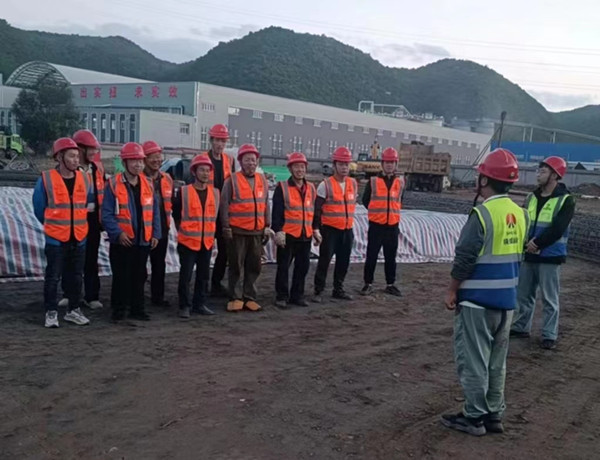 陜煤建設(shè)咸陽分公司第九項(xiàng)目部：多措并舉，筑牢安全生產(chǎn)防線