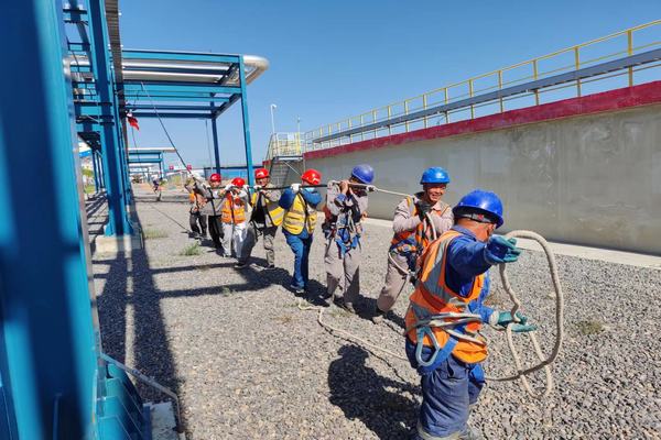 陜煤建設天工公司土建五部國慶不停工，堅守崗位保進度