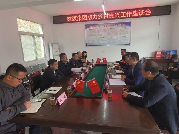 陜煤集團(tuán)助力鄉(xiāng)村振興辦主任徐國強蒞臨陜煤建設(shè)集團(tuán)定點幫扶村調(diào)研指導(dǎo)工作