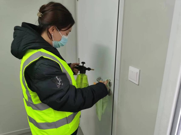 陜煤建設(shè)咸陽分公司第五項(xiàng)目部：筑牢疫情防控線，提升效率加快干