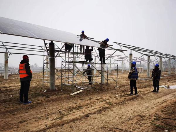 <strong>陜煤建設西北分公司：滿地霜華濃似雪， 工程建設“不減速”</strong>