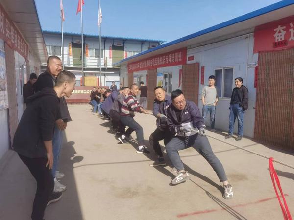 陜煤建設(shè)礦建二公司各單位組織開展迎“五一”文體及安全答題活動(dòng)