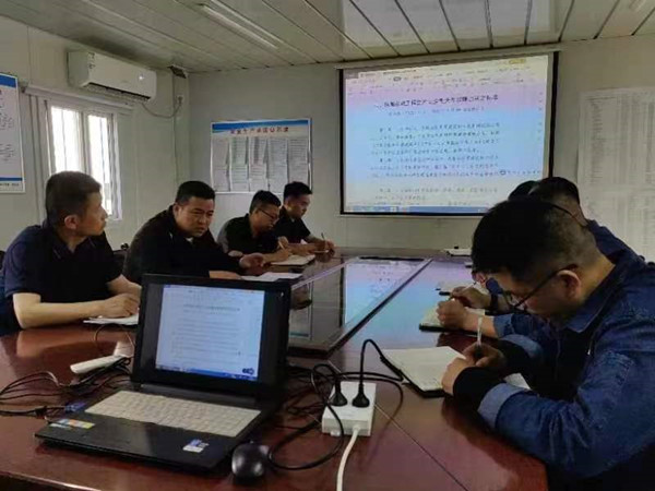 陜煤建設(shè)漢中分公司“零三違、防事故、除隱患、保安全” 主題活動(dòng)如火如荼進(jìn)行中