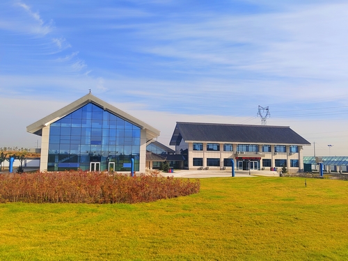 榆林市西沙七萬噸水廠工地掠影