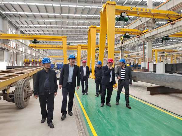 陜煤建設內(nèi)蒙古分公司赴浙江杭蕭鋼結(jié)構(gòu)有限公司觀摩學習