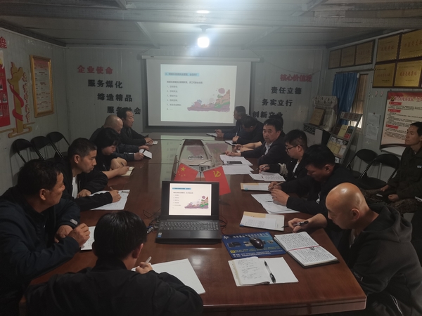 陜煤建設(shè)澄合分公司安裝項目“兩強(qiáng)化”助力安全攻堅戰(zhàn)