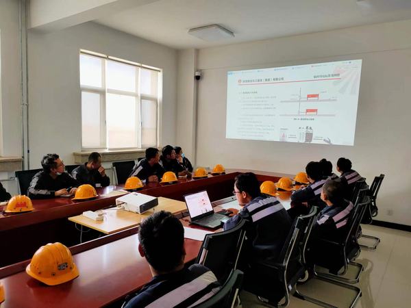 陜煤建設(shè)洗選煤運營公司神渭首端運營項目部：人人講安全，事事要安全