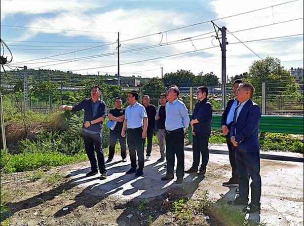銅川市交通運輸局局長路學敏蒞臨川耀PPP項目督導(dǎo)檢查工作