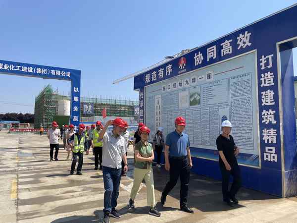 中央儲備糧集團(tuán)公司督導(dǎo)組蒞臨銅川直屬庫梅坪倉儲項目 施工現(xiàn)場檢查指導(dǎo)工作