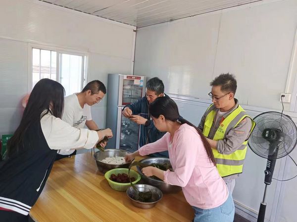 陜煤建設(shè)天工公司土建二部：一“粽”濃情，一“粽”鄉(xiāng)愁
