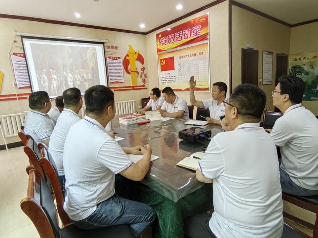 陜煤建設(shè)韓城分公司土建第四項(xiàng)目部：深學(xué)黨史 厚植情懷 弘揚(yáng)偉大建黨精神