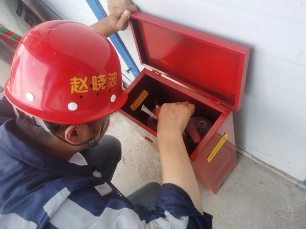 陜煤建設(shè)機(jī)電安裝公司：筑牢燃?xì)獍踩谰€，擰緊消防“安全閥”